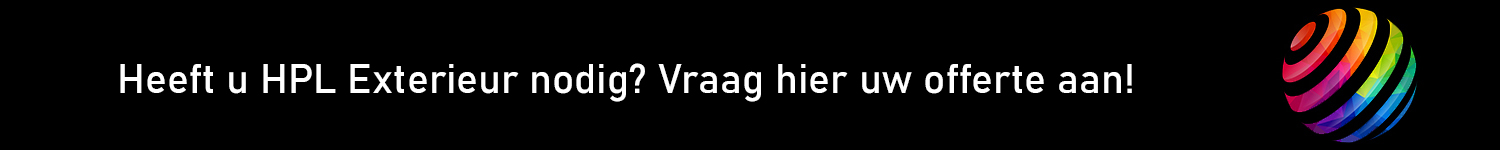 HPL Exterieur plaat offerte