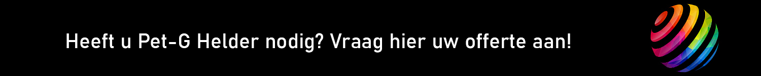 Pet-G Helder plaat offerte