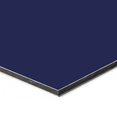 Aluminium Sandwichpaneel Blauw 5022