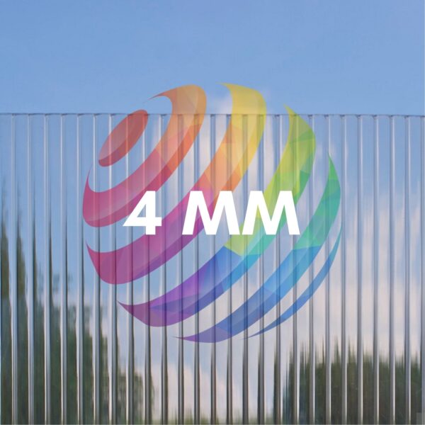 Polycarbonaat Kanaalplaat 4 mm