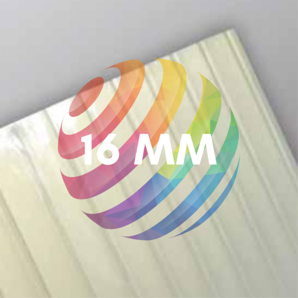 Polycarbonaat Kanaalplaat Warmtewerend 16 mm